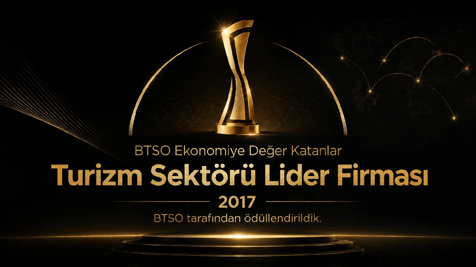 BTSO Ekonomiye Değer Katanlar Ödülleri’nde Sektör Lideri: Plaza Turizm